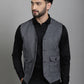 Even Apparels Solid Waistcoat - Grey | Swadesiicart