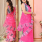 Partywear Designer Pink Net Fancy Saree - Dyuti | Swadesiicart