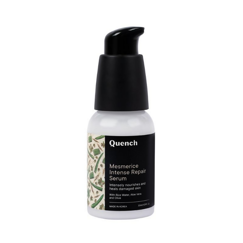 Quench Rice Water Intense Repair Serum With Niacinamide For Dewy & Even Skin Tone | Swadesiicart