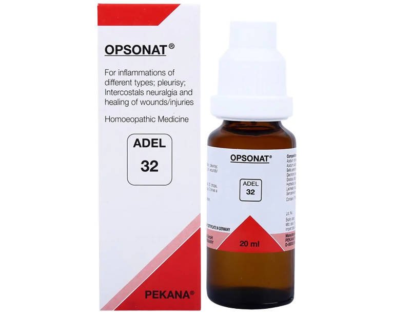 Adel Homeopathy 32 Opsonat Drops | Swadesiicart