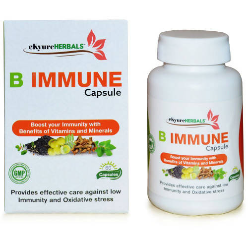 Ekyure Herbals B Immune Capsules | Swadesiicart