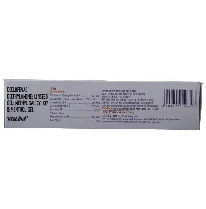 Volini Pain Relief Gel - Swadesiicart