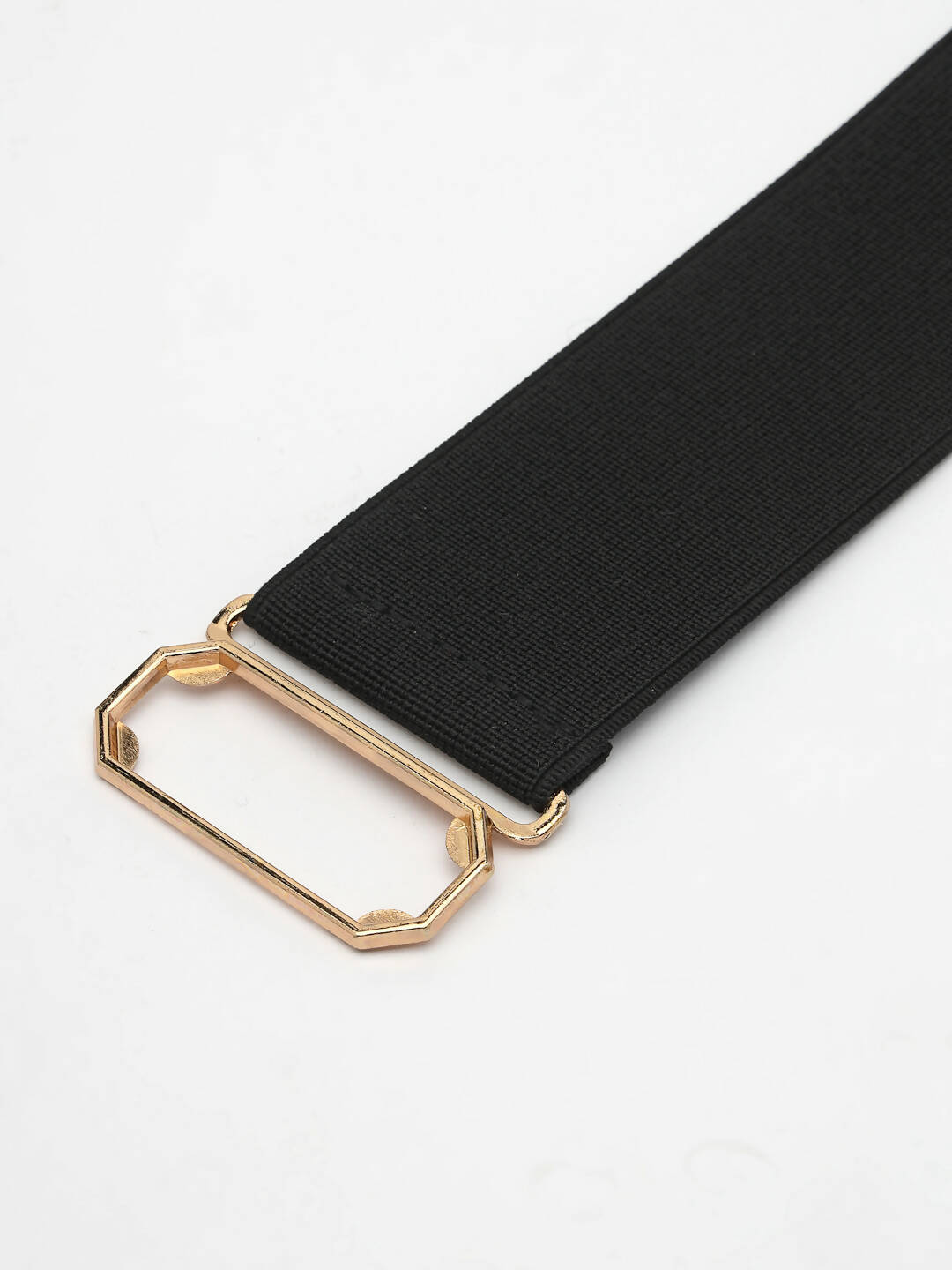 NVR Women Circular Gold-Polished Adjustable Broad Belt | Swadesiicart