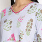 Ahalyaa Crepe Printed Top With Harem Pant | Swadesiicart