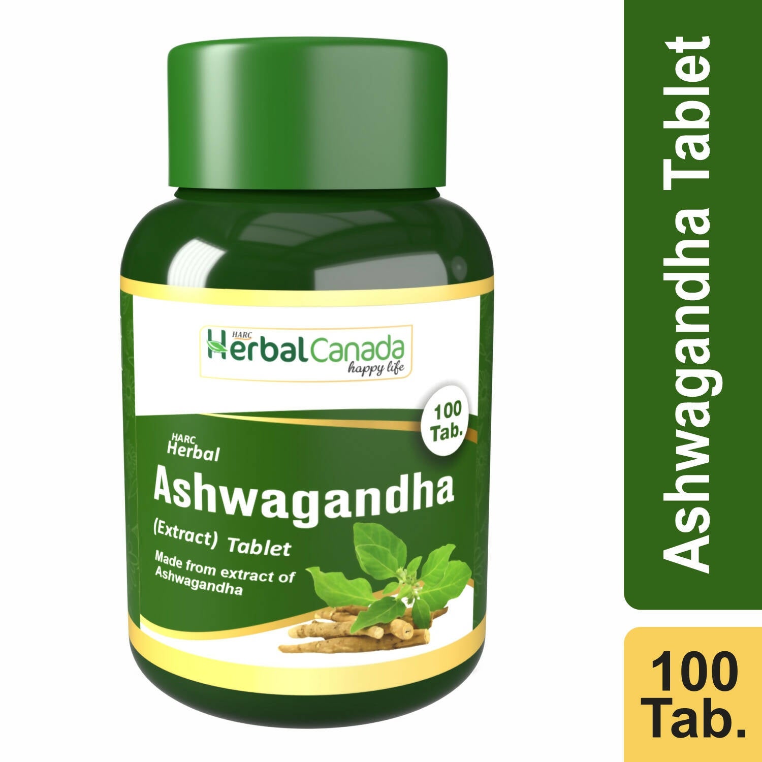 Herbal Canada Ashwagandha Extract Tablets - Swadesiicart