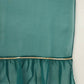 FIORRA Women's Turquise Poly Crepe Flared Kurta With Dupatta - Swadesiicart