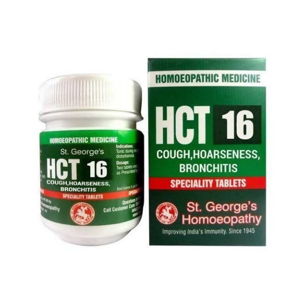 St. George's Homeopathy HCT 16 Tablets | Swadesiicart