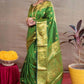 Anouk Ethnic Motifs Woven Design Zari Banarasi Saree | Swadesiicart