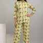 Alvano Women's Floral Printed Cotton Multicolour Co-Ord Set - Swadesiicart