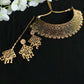 Mominos Fashion Johar Kamal Traditional Rajwadi Design Heavy Golden Color Choker Set | Swadesiicart