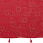 Aafreen Partywear Designer Red Rangoli Silk Fancy Saree