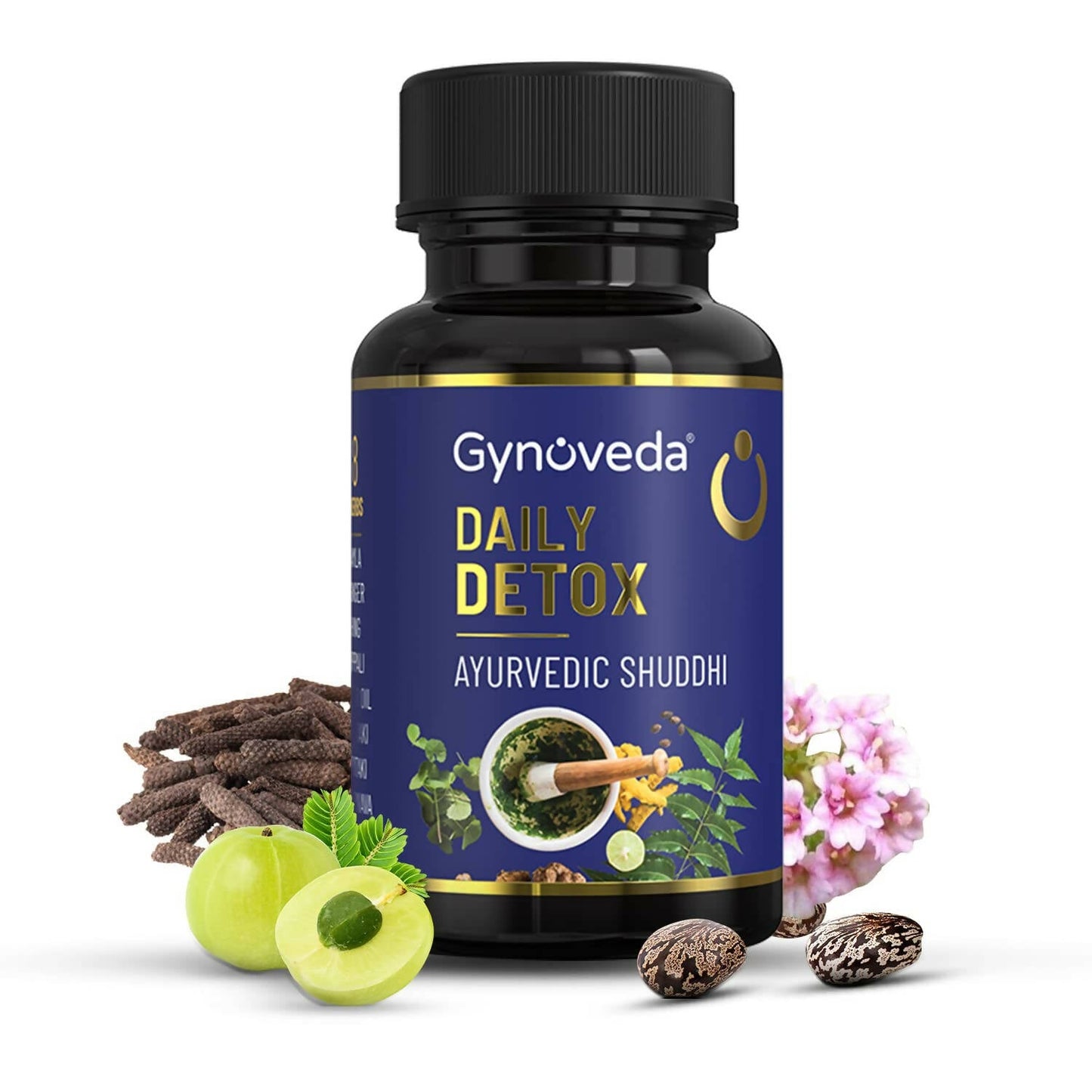 Gynoveda Daily Detox Tablets | Swadesiicart