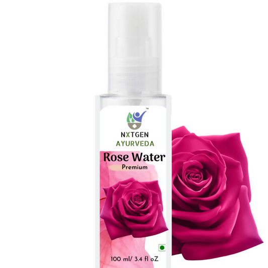 Nxtgen Ayurveda Rose Water Premium (Food Grade) - Oilcure Health & Beauty
