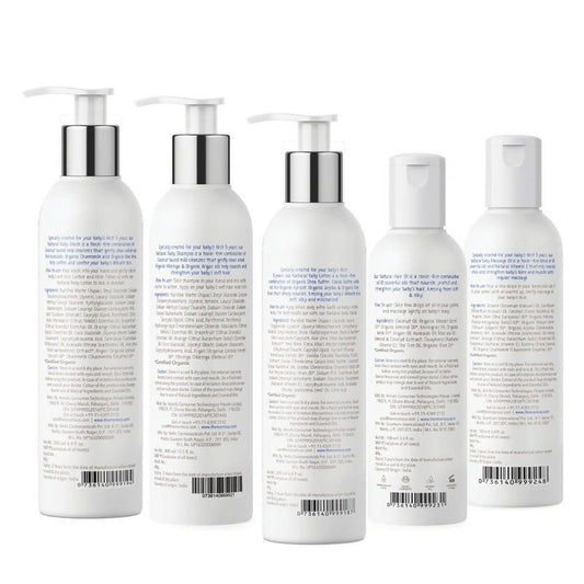 The Moms Co Natural Baby Bath Essentials