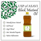 Asavi Cold Pressed Black Mustard Oil - Swadesiicart