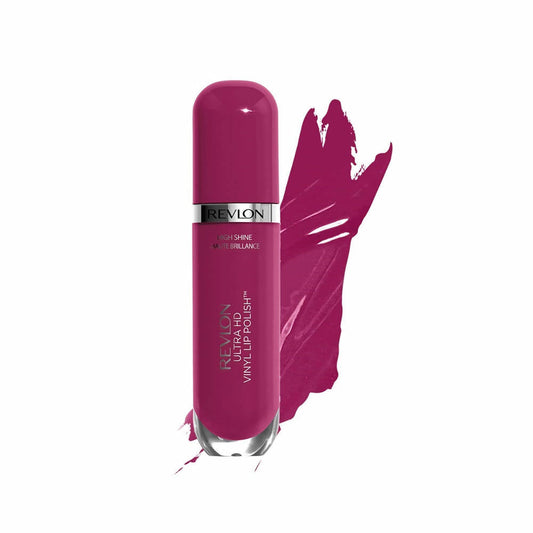 Revlon High Shine Haute Brillance Ultra Hd Vinyl Lip Polish - Berry Blissed - Swadesiicart