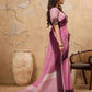 Shree Shyam Fashion Rani Pink Linen Saree