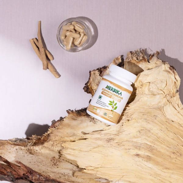 Herbika Ashwagandha Capsules | Swadesiicart