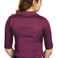 Aastha Fashion Women's Women's Wine Art Silk Button Readymade Blouse