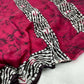 Arfa Fashion House Rani Pink Pure Chanderi Cotton Batik Printed Saree