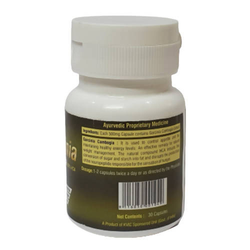 Deep Ayurveda Garcinia 500mg Veg Capsules - Swadesiicart