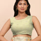 Shree Shyam Fashion Linen Cotton Light Green Saree