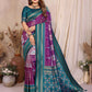 Aastha Fashion Wine Soft Silk Weaving Saree