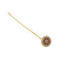NVR Women's Trending Stylish Gold-Polished Maang Tikka | Swadesiicart