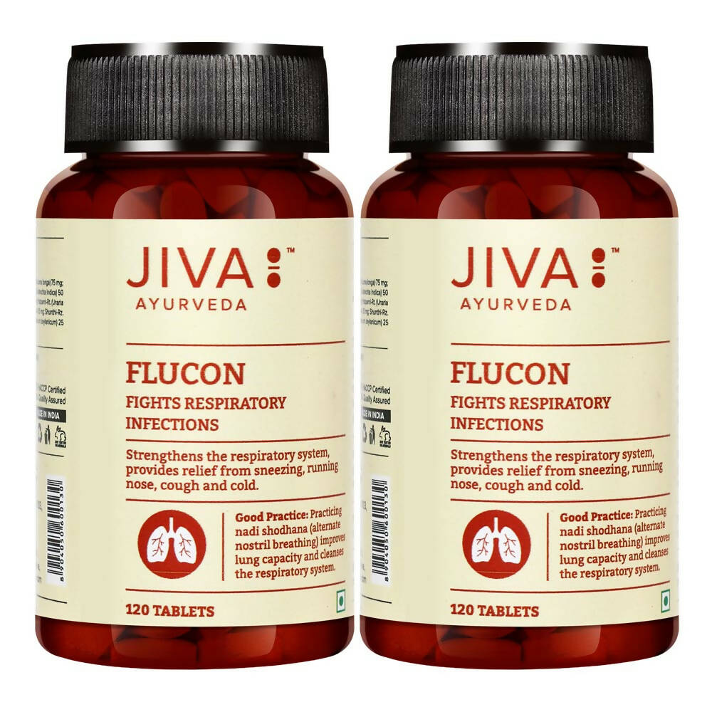 Jiva Ayurveda Flucon Tablets - Swadesiicart