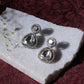 Kundan Earrings (silver) - Ruby Raang - Swadesiicart