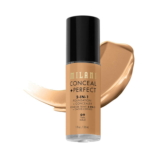 Milani Conceal + Perfect 2-In-1 Foundation + Concealer - Tan | Swadesiicart