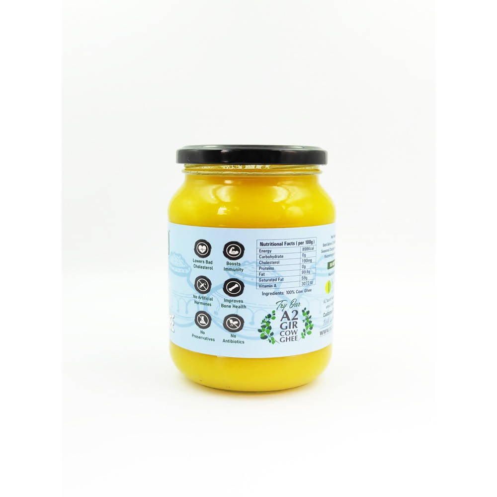 Nature's Trunk Cow Ghee | Made From Grass Fed Cow's Milk | Homemade & Certified Organic Ghee | Swadesiicart