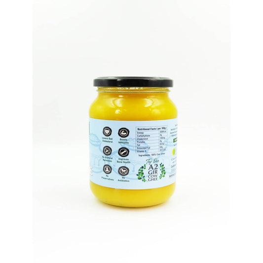 Nature's Trunk Cow Ghee | Made From Grass Fed Cow's Milk | Homemade & Certified Organic Ghee | Swadesiicart