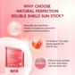 AHC Natural Perfection Double Shield Sun Stick With SPF 50+ & PA++++ - Korean Skincare | Swadesiicart