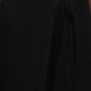 Juniper Women Black Rayon Dobby Woven - Dobby Tulip Dhoti Pant | Swadesiicart