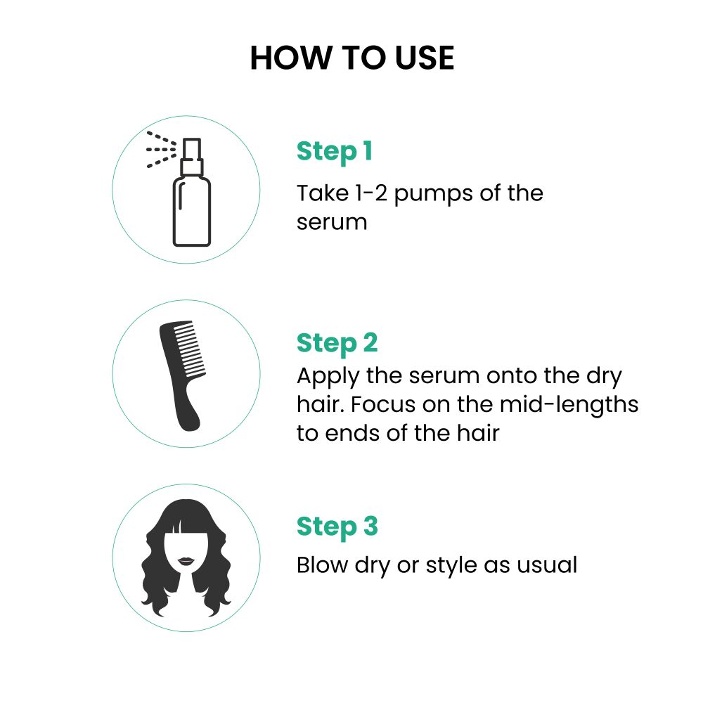 ThriveCo Frizz Tamer Smoothening Hair Oil Serum | Swadesiicart
