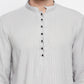 Even Apparels Beige Rayon Men's Kurta With Band Collar | Swadesiicart