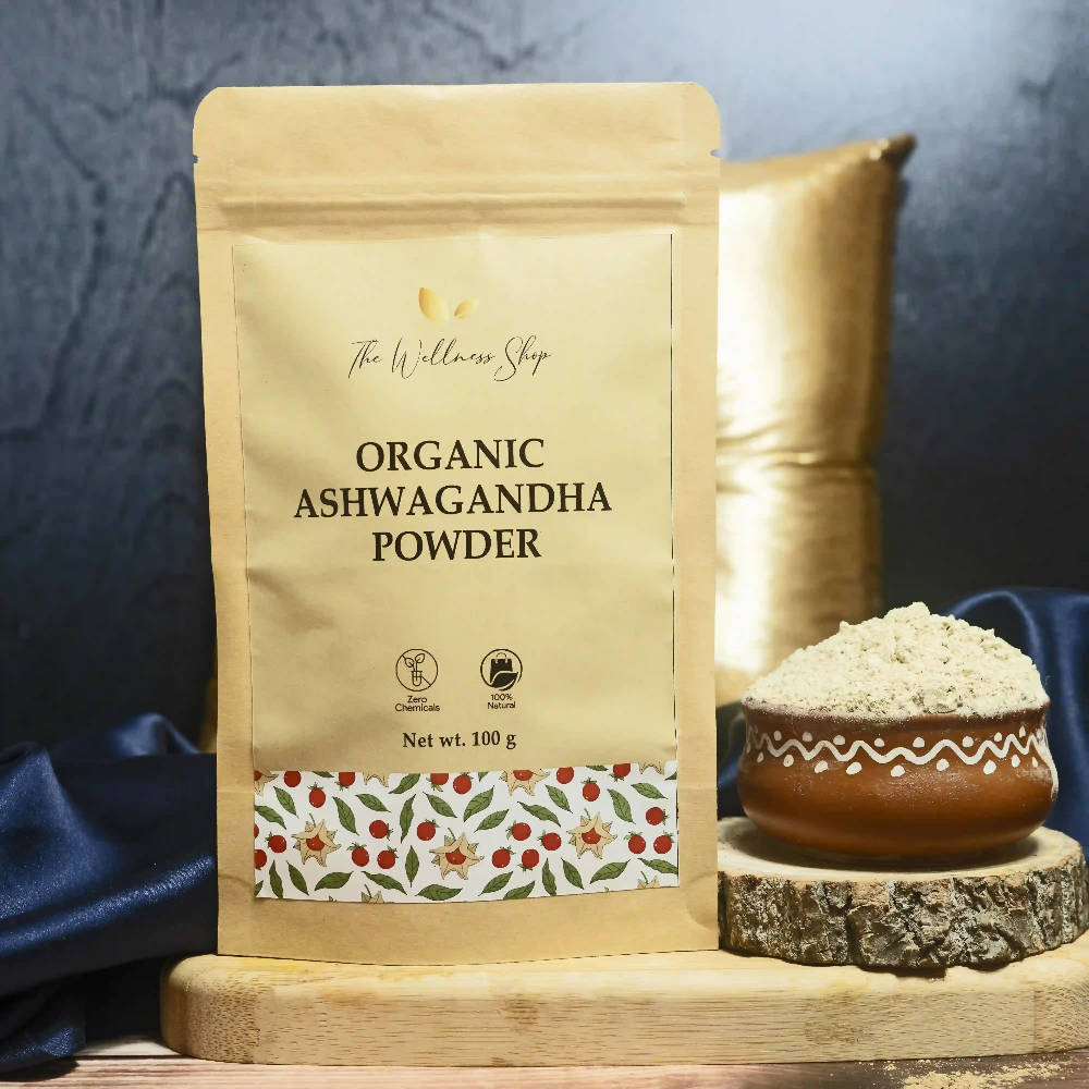 The Wellness Shop Organic Ashwagandha Powder | Swadesiicart
