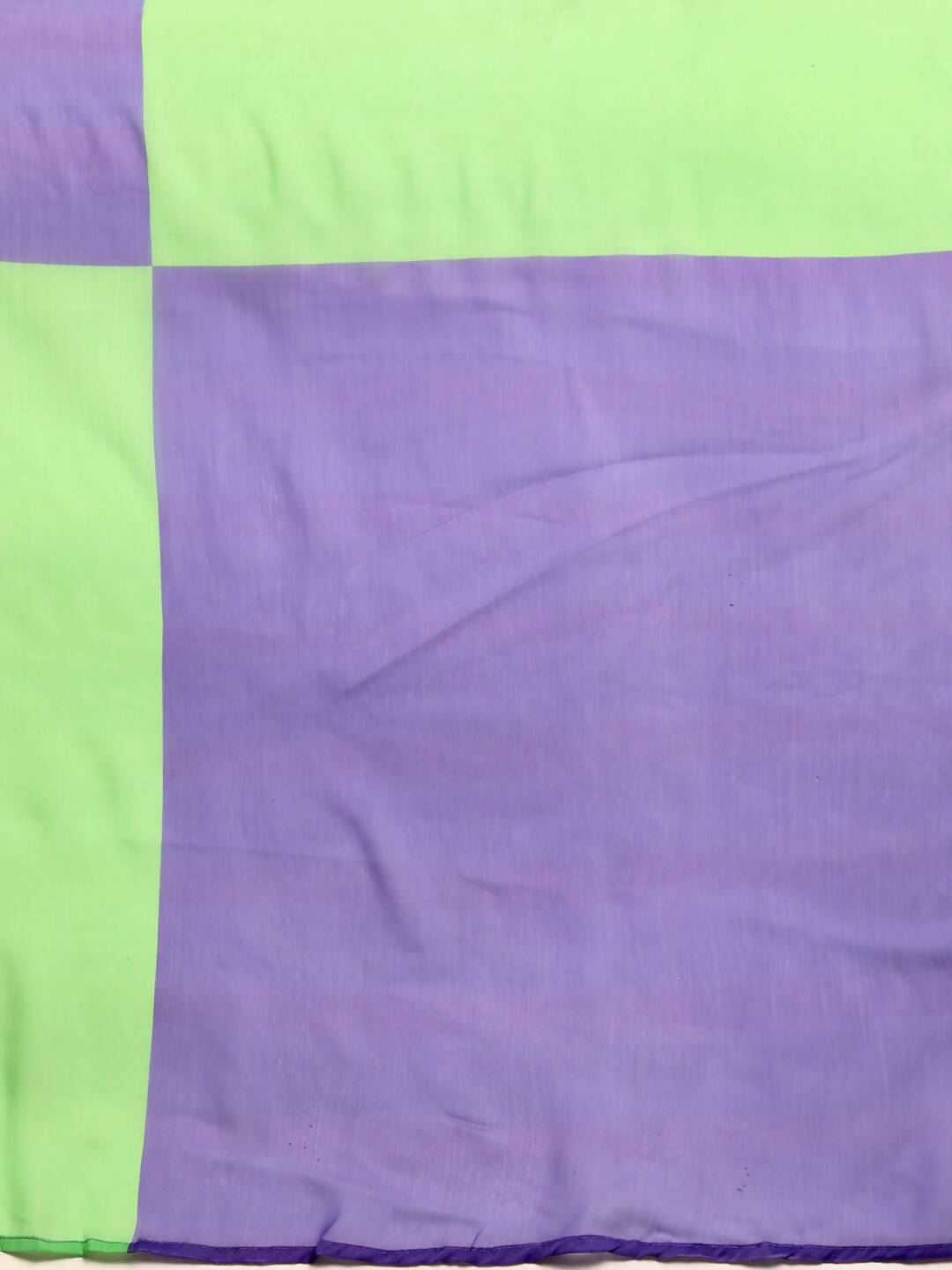 Ahalyaa Women's Traditional Semi Stitch Saree - Fluorescent Green | Swadesiicart