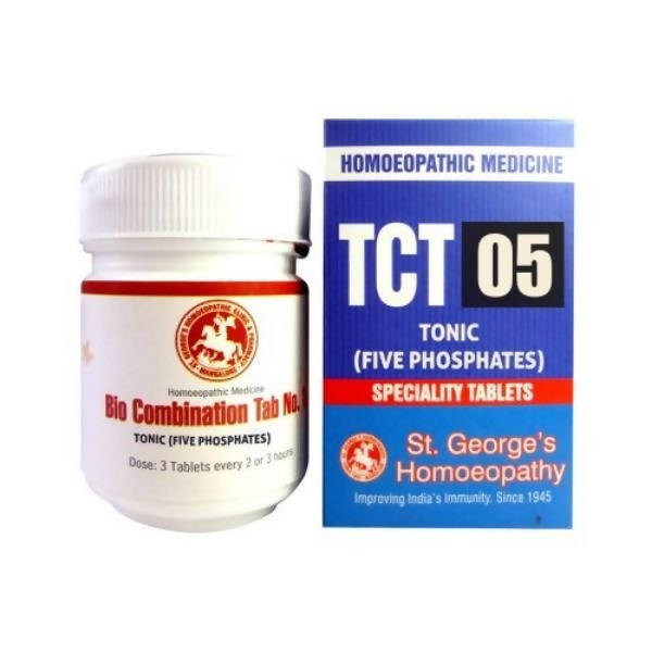 St. George's Homeopathy TCT 05 Tablets | Swadesiicart
