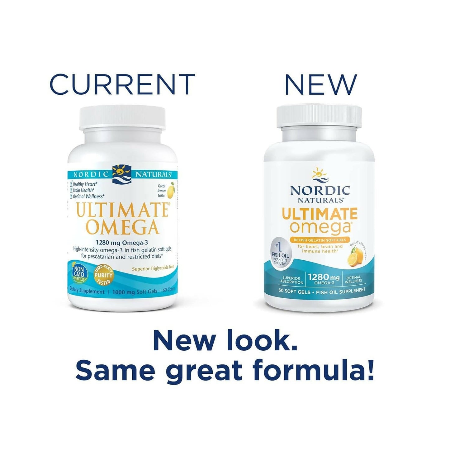 Nordic Naturals Ultimate Omega in Fish Gelatin Softgels - Lemon Flavor - Swadesiicart