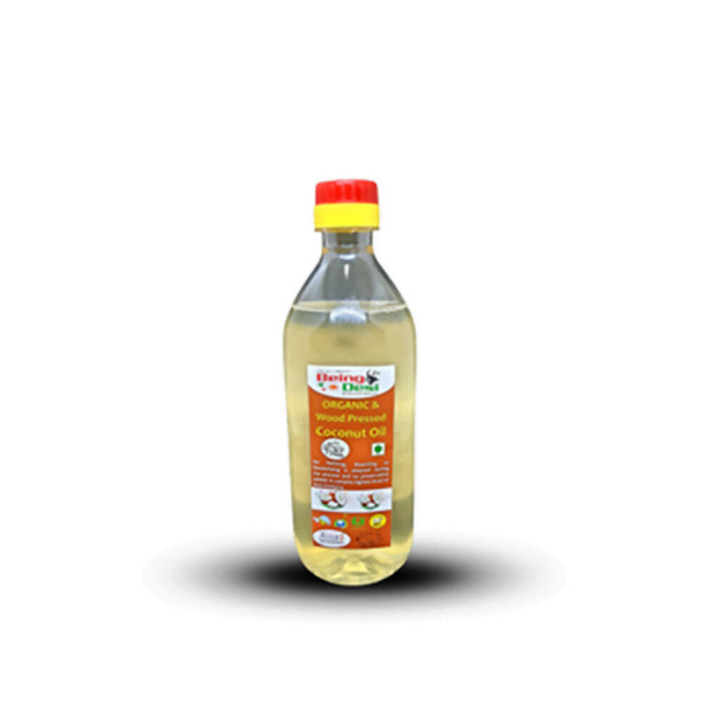 Being Desi Organic Wood pressed Coconut Oil - Swadesiicart