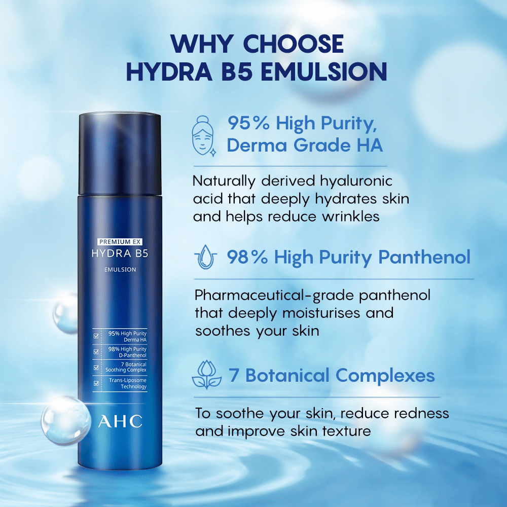 AHC Premium Ex Hydra B5 Emulsion - Korean skincare | Swadesiicart