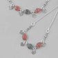 VOJ Set of 2 Traditional Done Shapped Designer Anklet - Swadesiicart