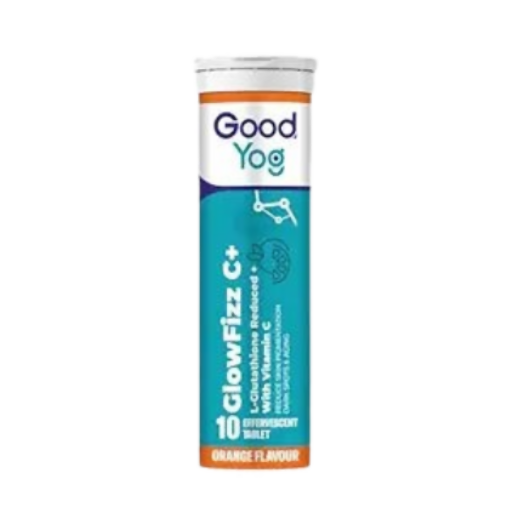 GoodYog Liposomal Glutathione 500mg Effervescent Tablets with Vitamin C | Swadesiicart