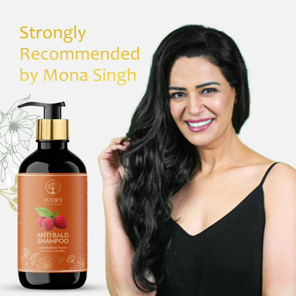 Ivory Natural Bald Shampoo Organic For Loss Of Hair And Get Fuller Thicker Hair | Swadesiicart