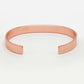 NVR Men Rose Gold Stainless Steel Cuff Bracelet - Swadesiicart