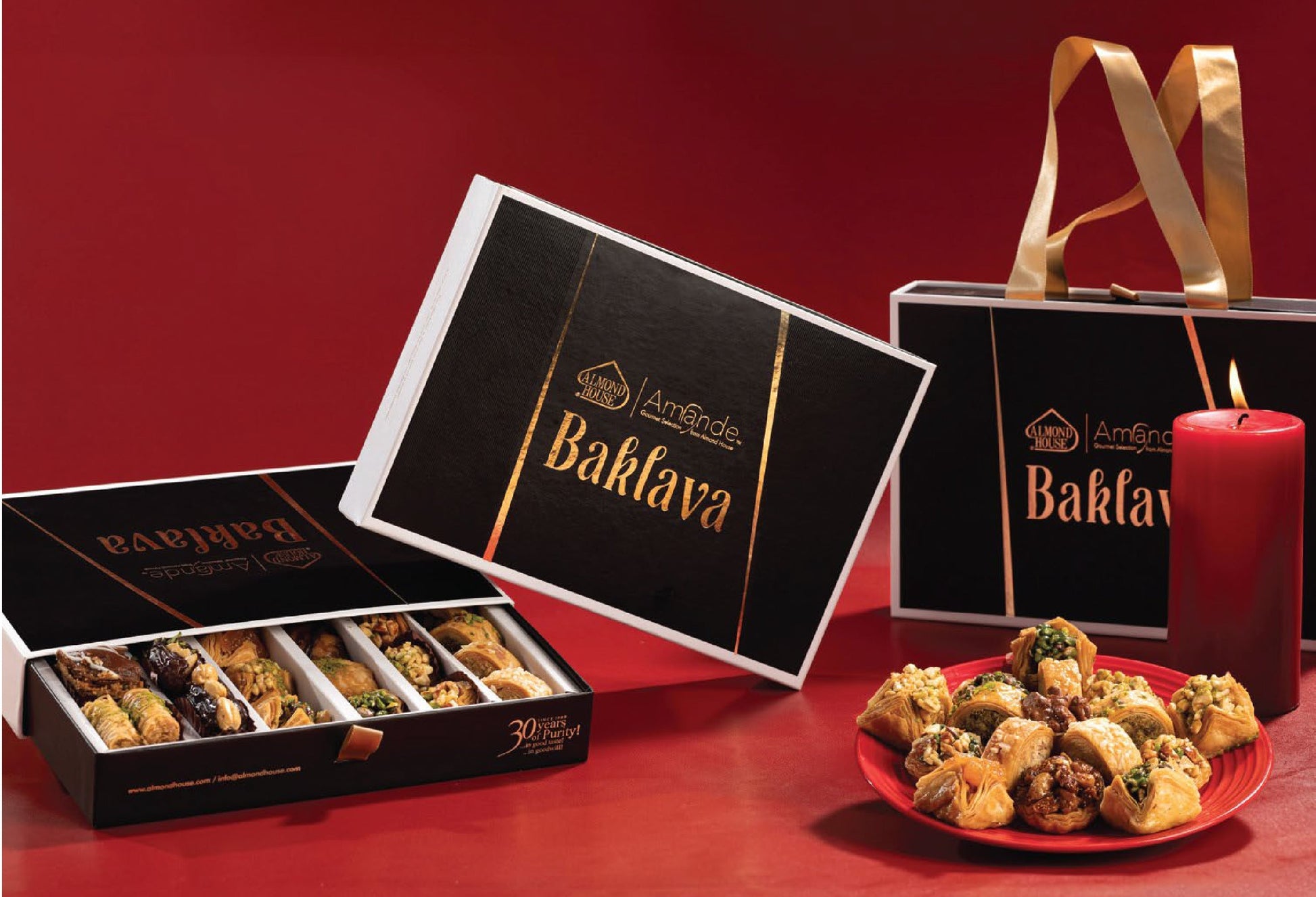 Almond House Gift Assorted Baklava | Swadesiicart