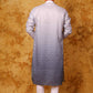 Bluesaanchi Zari Work Light Blue Kurta with Trouser Pajama | Swadesiicart