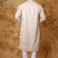 Bluesaanchi Zari Work Ivory Kurta with Trouser Pajama | Swadesiicart